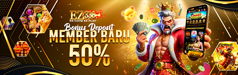 Bonus Member Baru 50%